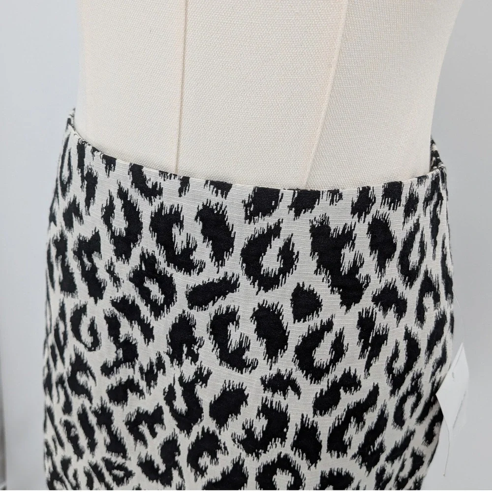 Forever 21 Leopard Print Mini Skirt Y2K Club Kid Micro Skirt Deadstock‎ Size S